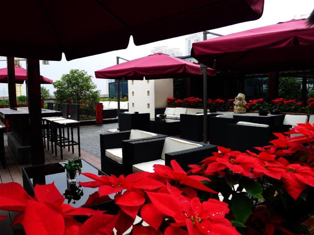 Ssaw Boutique Hotel Hangzhou Xiaoshan City Center Exterior foto